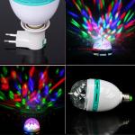 3W Mini Colorful Magic Ball LED Christmas Light , Disco Effect Lights