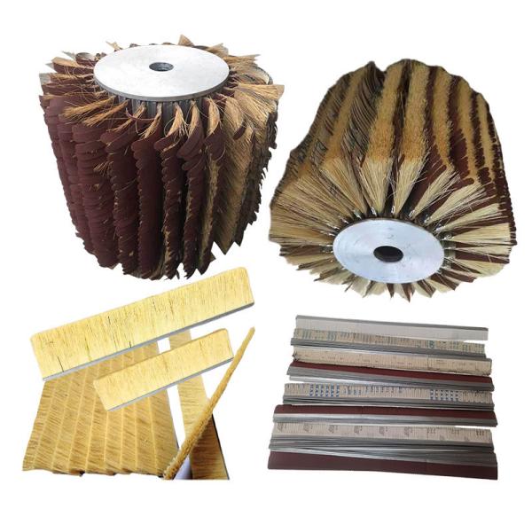 Nylon Dust Removal Brush Roller Polishing Grinding Brush Woodworking Machinery