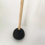 Toilet Bowl Plunger Toilet Cleaner Brush Double Thrust Force Cup Heavy Duty