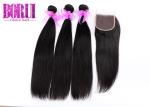 Silky Malaysian Straight Hair Bundles 10A 12A Hair Large Stock Any Colors