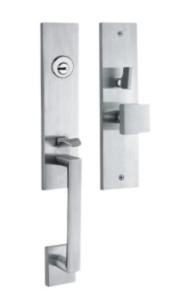 China OEM Stainless Steel 304 Customized Door Handle with Plate factory