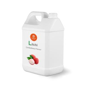 China Litchi Flavor Confectionery Use Liquid Fruit Flavour For Candys Gummy Sweet Sour factory