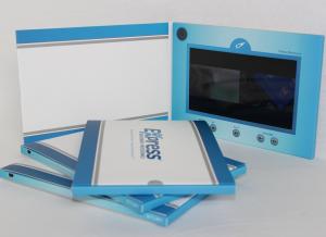 China CMYK Printing Lcd Video Business Card Video Brochure Card For Wedding / Advertising factory