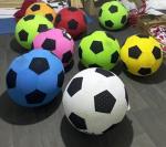 Outdoor Play 40cm Inflatable Mesh Bouncing Football Kids Ball Outdoor Toy for