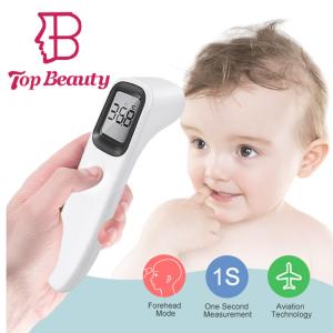 China Lcd Ir Digital Medical Infrared Forehead Thermometer Body Gun Infrared Thermometer factory
