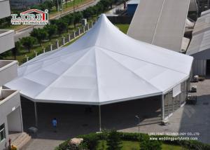 China Aluminum Frame Exhibition Marquee Party White Wedding Tents for Events factory