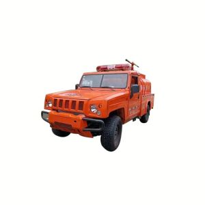 4X2 2000 Liters Cross-country Water Fire Truck