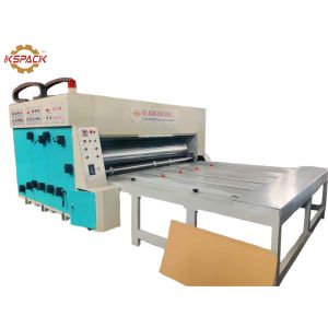 China Vegetable Fruit 25kw Corrugated Box Printing Machine on sale
