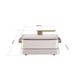 800W Electric Grill Medium Size with Non-Stick Coating