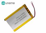 Auto -ID Smart Card Reader Rechargeable Lithium Batteries , 424567 3.7V 1500mAh