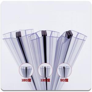 China Transparent Glass Doors Design Waterproof Glass Shower Door Seal Strip for 6-12MM factory