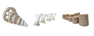 China Durable MC Nylon Sheaves Pulleys / Plastic Pulley Sheaves Customized Size factory
