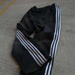 360Gsm 400Gsm French Terry Sweatpants with Custom Stripes and Flare Stacked