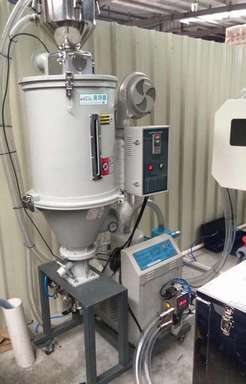 Plastic Resin Granule Drying Machine Hopper Dryer for Injection Molding Extrusion