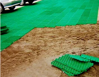 Upgrade Your Outdoor Space with 500*500*50 Plastic Honeycomb Gravel Grass Grid Pavers