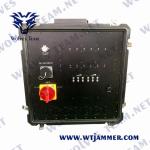 IED Bomb 22 bands high power GSM 5G UHF VHF RF Signal Jammer Mounted on Car
