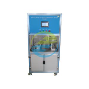 PLC Control 3 Stastions Switch Plug Socket Endurance Tester for Plug Socket