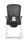 Mesh Cloth Business Office Meeting Room Chair With Metal Frame