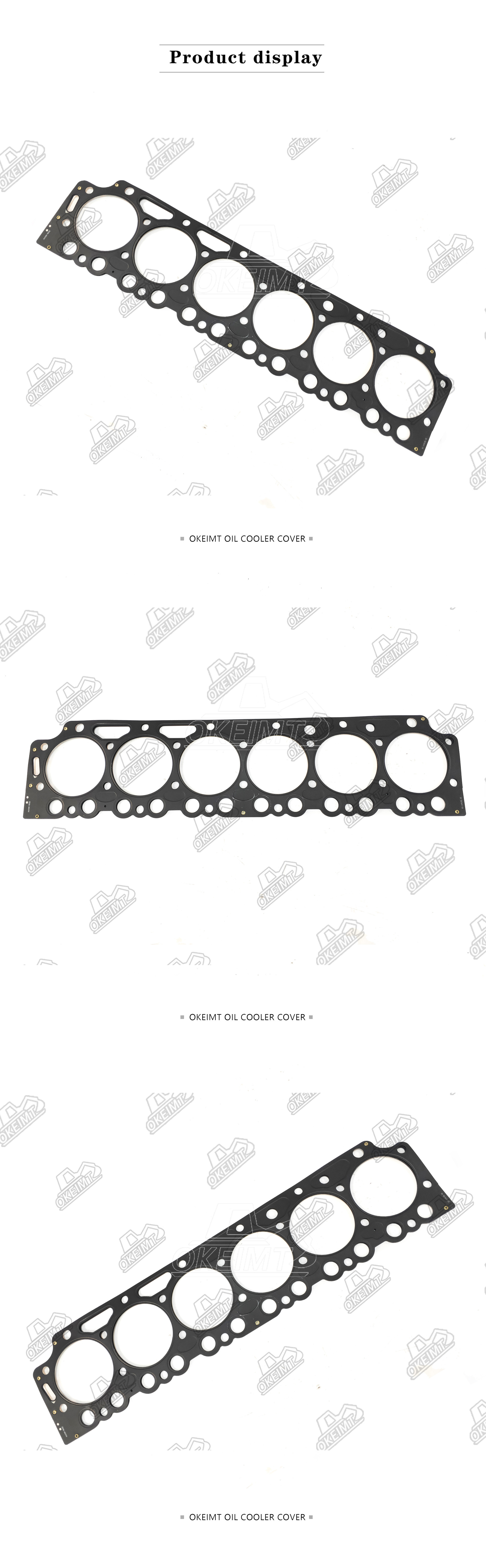 20943389 Iron Cylinder Head Gasket For Excavator D7E Engine