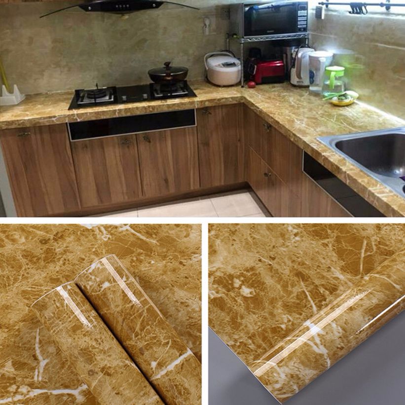 Leading Time 3-5 Days Free Sample Contact us. Outstanding Durability Marble Design Self Adhesive Plastic Furniture Film