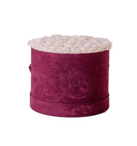 China Valentine's Day Fresh Rose Bouquet Cardboard Cylinder Box for Customized Gift Packaging factory