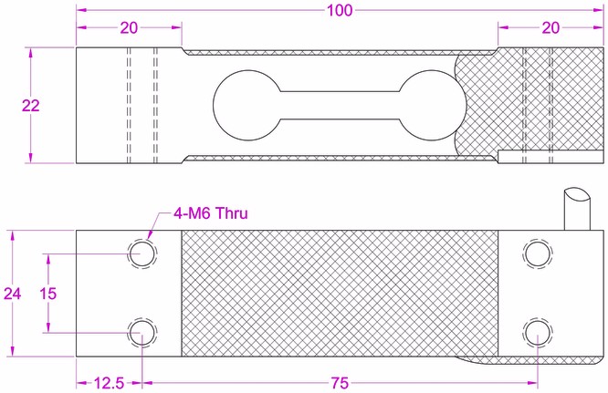 load cell weight measurement