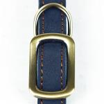 Handmade Stylish Real Leather Dog Collars Easy Care For Medium Dog Breeds