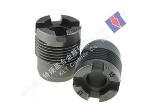 China Cross Bonding Threaded Tungsten Carbide Nozzle Overall Injection Molding factory