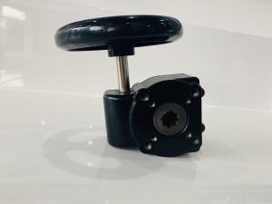 China IP68 Die Cast Aluminum Worm Butterfly Valve Gearbox factory
