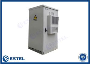 China 19 Inch 40U IP55 Outdoor Telecom Enclosure 1500W For Solar Energy Battery factory