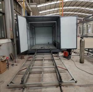 China Electrostatic Powder Coating Batch Baking Oven For Gas / LPG Cylinder factory