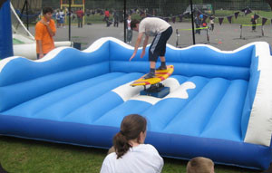 Excting Inflatable Sports Games , 1 Person Inflatable Surfboard Simulator