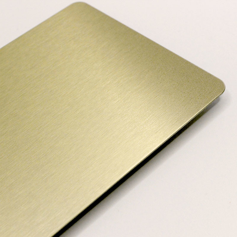 No.4 Brushed Stainless Steel Sheet 304 Grade Corrosion Resistant