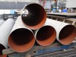 Customized Beveled Steel Construction Steel Pipe Rigid Seamless Pipe with -0.01