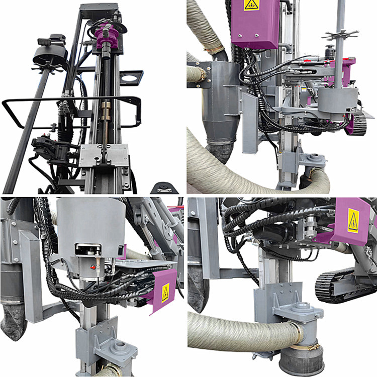 Crawler DTH Drilling Machine for Hydraulic Borehole Drilling Rig 9920X2700X3500 mm