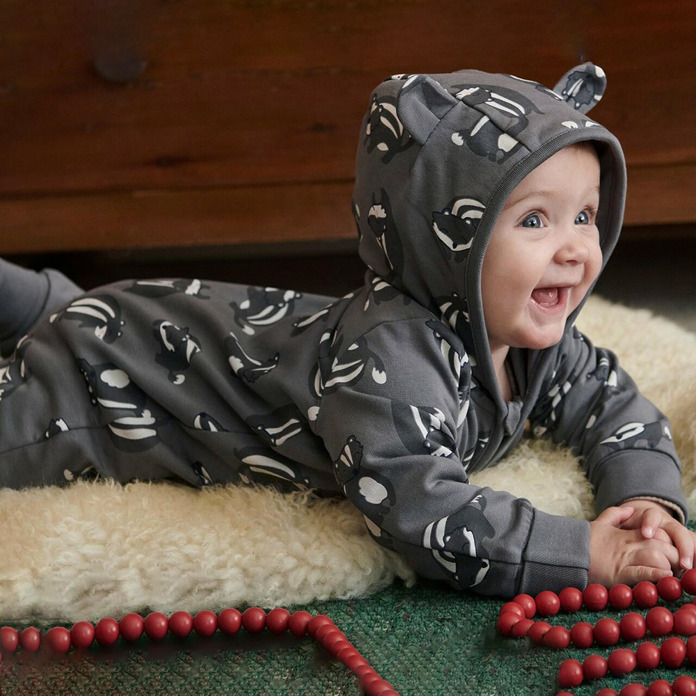 New Design Baby Boys' Rompers Newborn Jumpsuits Baby Clothing Long Sleeve hooded knitted romper