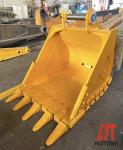 Large Capacity 1.5cbm Heavy Duty Excavator Bucket Q355B Steel Alloy