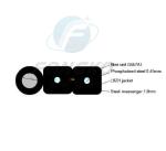 Outdoor GJYXFCH 2*5mm FTTH Reel Drum Fiber Drop Cable LSZH Self Supporting