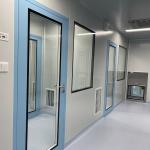 Modular Aluminum Alloy Double Tempered Glass Windows For Cleanroom Hospital Room
