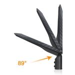 Outdoor Wall All In One Solar LED Street Light Dusk To Dawn Waterproof 40w 150w