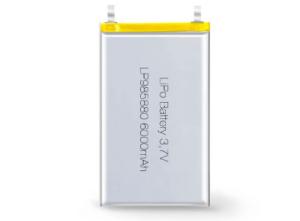 China Industrial-Grade LP985880 3.7V 6000MAH Li Ion Battery Manufacturers with 2-3 Hours Charging Time and OEM/ODM Support factory