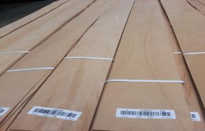 China Natural Crown Cut Steamed Beech Sliced Veneer C grade For Furniture factory