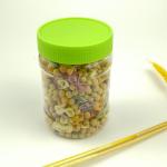 Wide Mouth 450ml Plastic Food Storage Jars For Tea Coffee