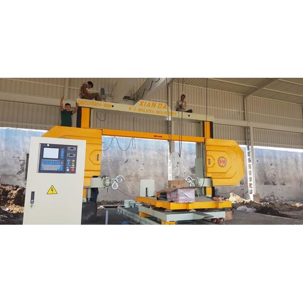 China CNC Marble/Granite Diamond Wire Saw For Profiling factory
