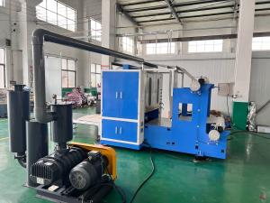 China Fully Automatic Plastic Film Interlocking Pop Out Sheet Machine LKS300 factory