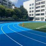 Athletic Running Rubber Flooring Prefabricated Track Flooring