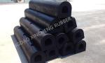 Black D Rubber Fenders 200*200 D Rubber Bumper For Ship Protection
