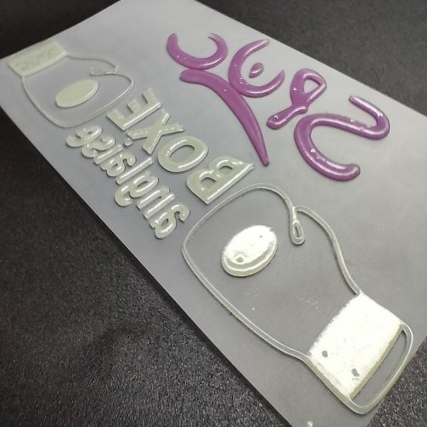 Eco Friendly Silicone Heat Transfer Logo Customizable Heat Transfer Silicone Label