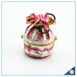 Wholesale Creative Handmade Money Bag Trinket Box Metal Jewelry Box SCJ592