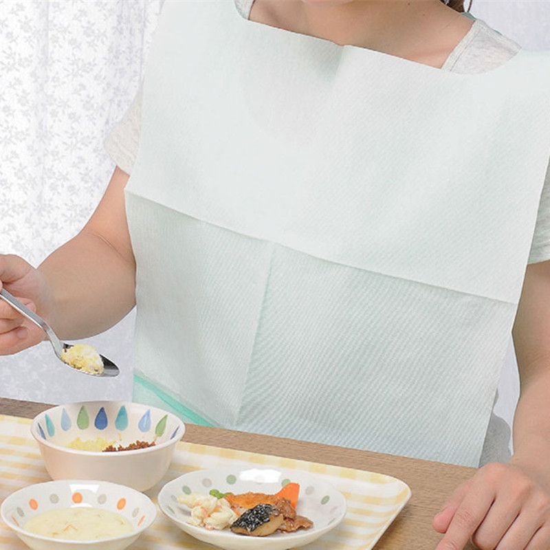 OEM 100% Woodpulp 36×66cm Disposable Patient Bibs
